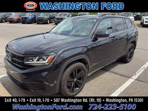 Used 2023 Volkswagen Atlas SEL R-Line AWD/4WD image 1