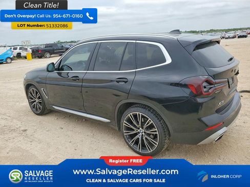 Used 2022 BMW X3 sDrive30i w/ Convenience Package RWD image 3