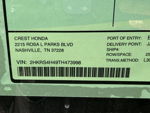 New 2026 Honda CR-V EX image 20