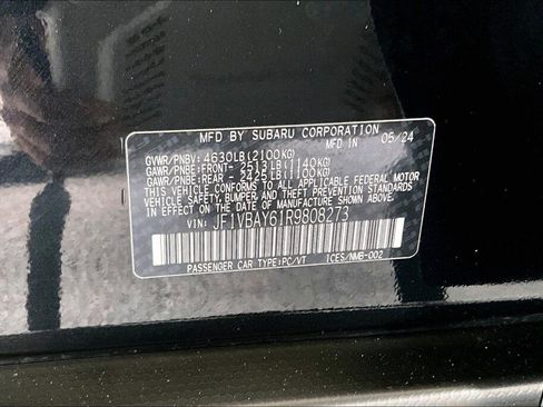 Certified 2024 Subaru WRX TR w/ Popular Package #1A AWD/4WD image 19