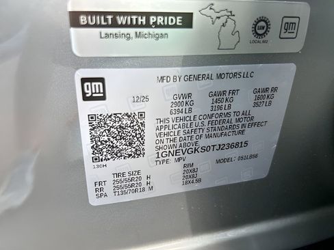 Used 2026 Chevrolet Traverse LT w/ Sun and Wheel Package AWD/4WD image 34