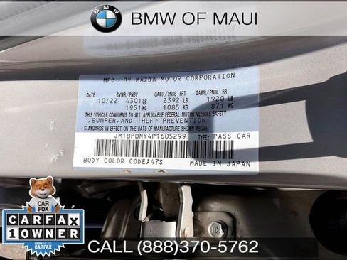 Used 2023 MAZDA MAZDA3 Hatchback w/Premium Plus Pkg AWD/4WD image 33