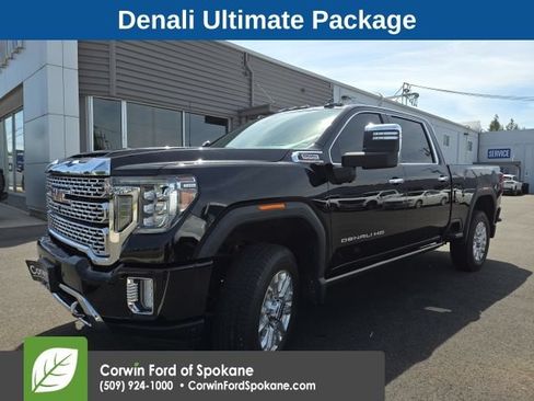 Used 2021 GMC Sierra 3500 Denali w/ Denali Ultimate Package AWD/4WD image 3