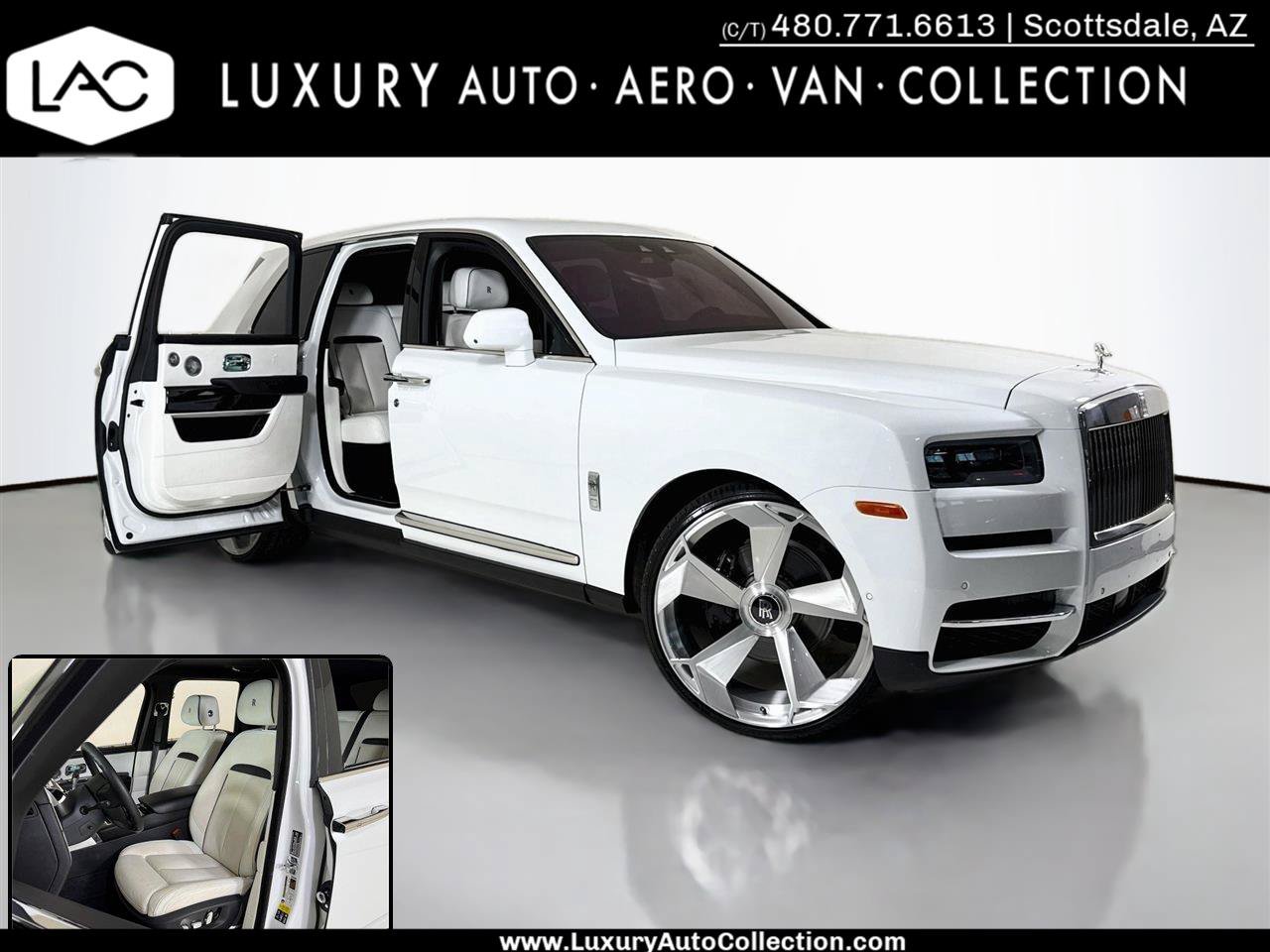 Used 2022 Rolls-Royce Cullinan w/ Cullinan Package AWD/4WD image 1