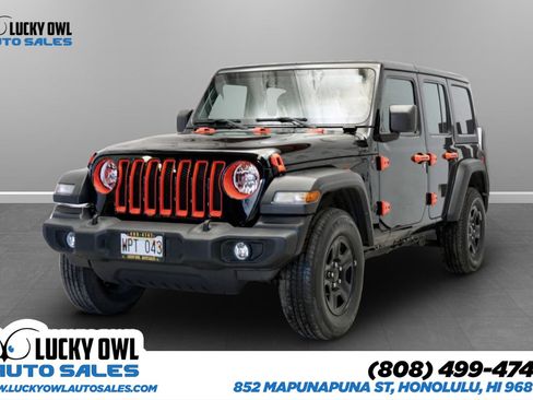 Used 2022 Jeep Wrangler Unlimited Sport AWD/4WD image 1