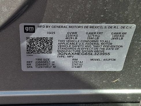 Used 2025 Chevrolet Equinox LT FWD image 21