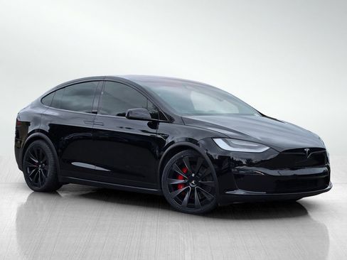 Used 2022 Tesla Model X Plaid AWD/4WD image 2