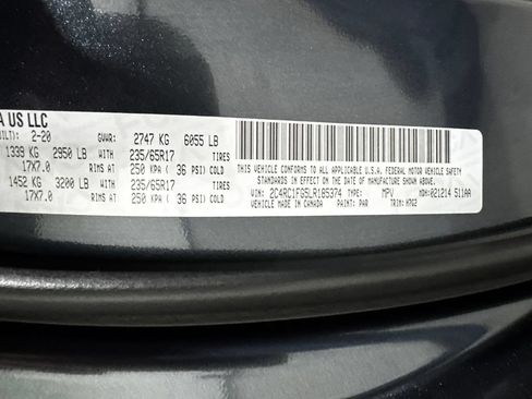 Used 2020 Chrysler Pacifica Touring w/ Advanced Safetytec Group FWD image 47