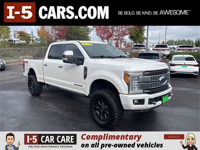 Used 2018 Ford F350 Platinum w/ Platinum Ultimate Package