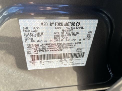 New 2025 Ford Maverick XLT w/ XLT Luxury Package image 43