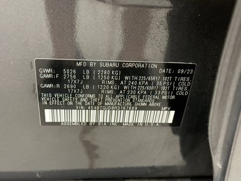 Used 2024 Subaru Outback Wilderness AWD/4WD image 11