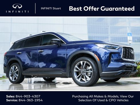 Used 2024 INFINITI QX60 Luxe w/ Cargo Package AWD/4WD image 1