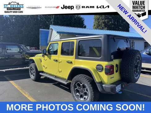 Used 2023 Jeep Wrangler Unlimited Rubicon 4xe w/ Steel Bumper Group AWD/4WD image 5
