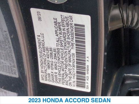 Used 2023 Honda Accord EX image 26