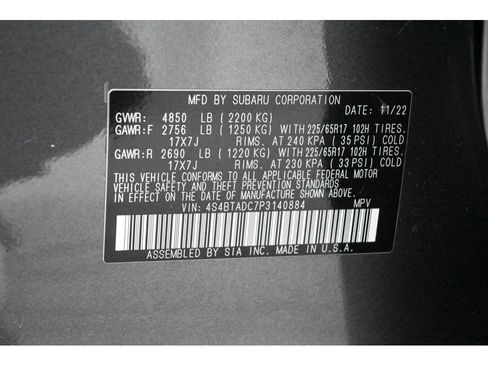 Used 2023 Subaru Outback Premium image 45