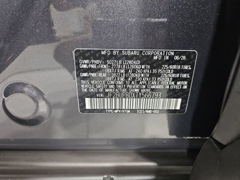 New 2026 Subaru Outback Premium AWD/4WD image 30