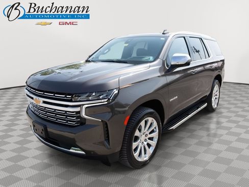 Used 2021 Chevrolet Tahoe Premier w/ Premium Package AWD/4WD image 1