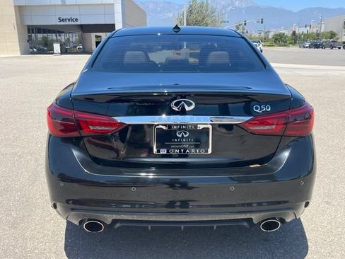 Certified 2023 INFINITI Q50 Luxe w/ Cargo Package RWD image 8