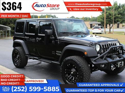 Used 2014 Jeep Wrangler Unlimited Sport w/ Quick Order Package 24S AWD/4WD image 4