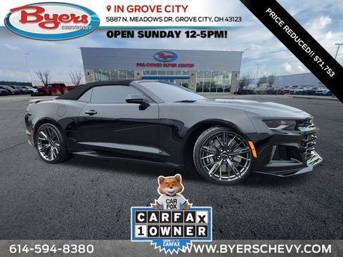Used 2022 Chevrolet Camaro ZL1 RWD image 1