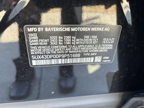 Certified 2023 BMW X3 sDrive30i w/ Premium Package image 37