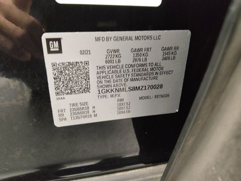 Used 2021 GMC Acadia SLT FWD image 33