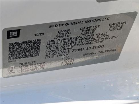 Used 2021 Chevrolet Silverado 2500 W/T w/ WT Fleet Convenience Package image 21