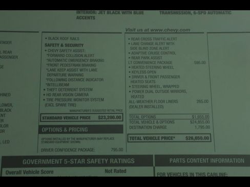 New 2026 Chevrolet Trax LT w/ Driver Confidence Package FWD image 21