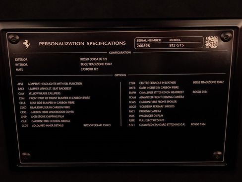 Certified 2021 Ferrari 812 GTS image 22