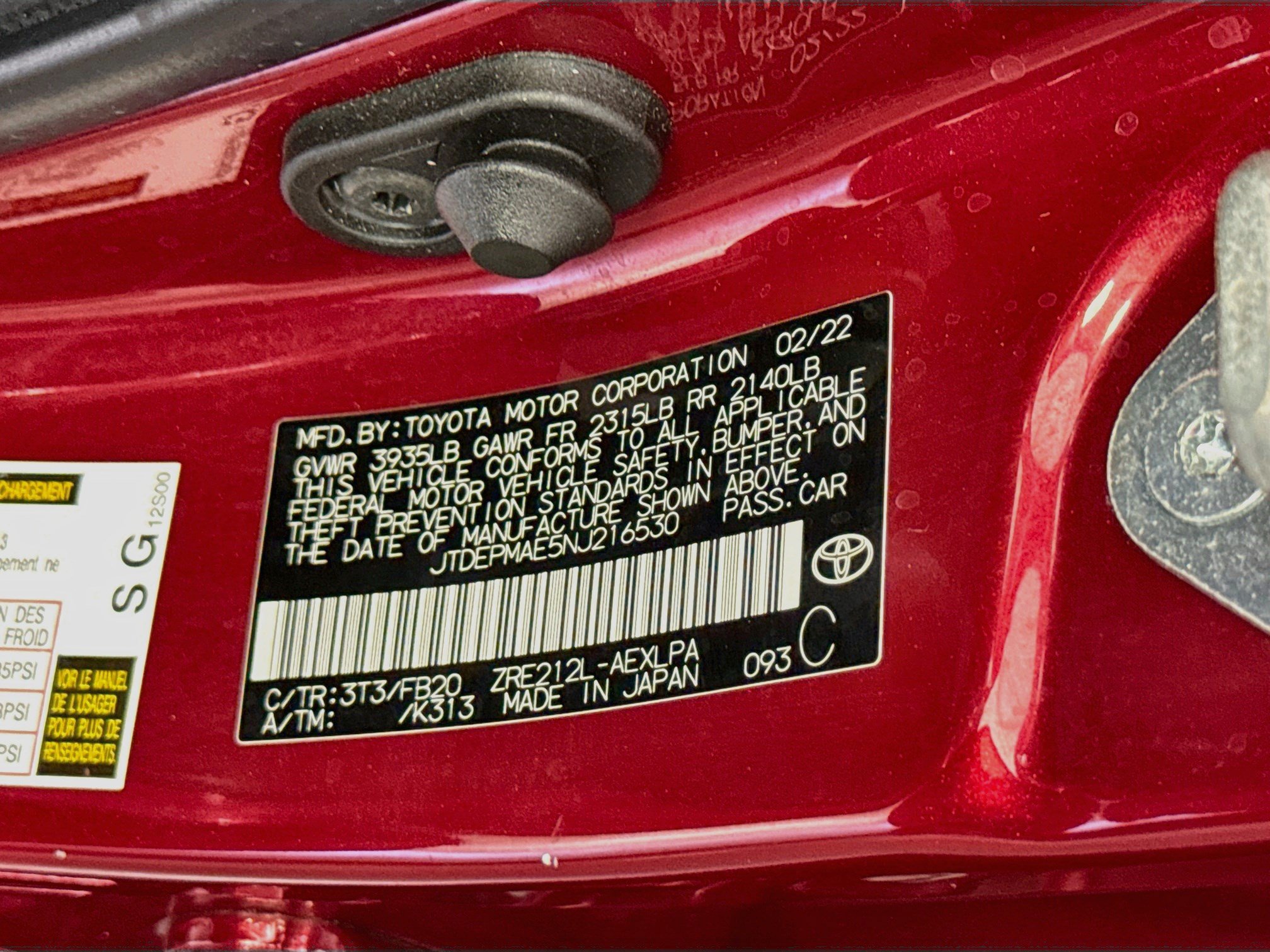 Used 2022 Toyota Corolla LE FWD image 39