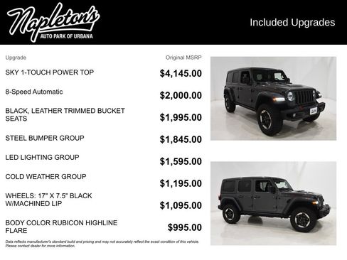 Used 2022 Jeep Wrangler Unlimited Rubicon w/ Steel Bumper Group AWD/4WD image 27