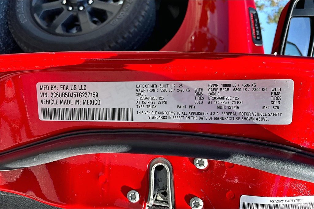 Certified 2026 RAM 2500 Big Horn AWD/4WD image 30