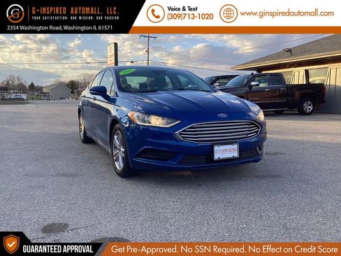 Used 2018 Ford Fusion SE FWD image 1