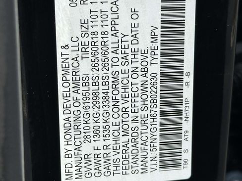 Certified 2025 Honda Pilot TrailSport image 30