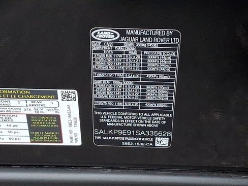 New 2025 Land Rover Range Rover SE image 19