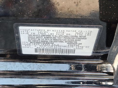 Used 2025 Nissan Versa S w/ Trunk Package FWD image 38