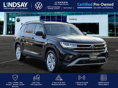 Certified 2023 Volkswagen Atlas SE w/ Panoramic Sunroof Package image 1