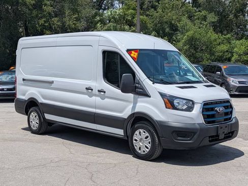 Used 2022 Ford E-Transit Medium Roof RWD image 2