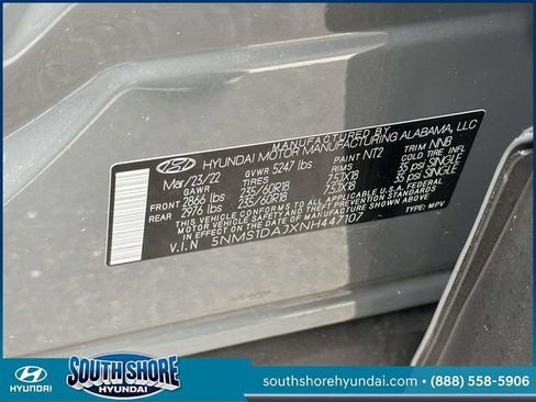 Certified 2022 Hyundai Santa Fe SE AWD/4WD image 17