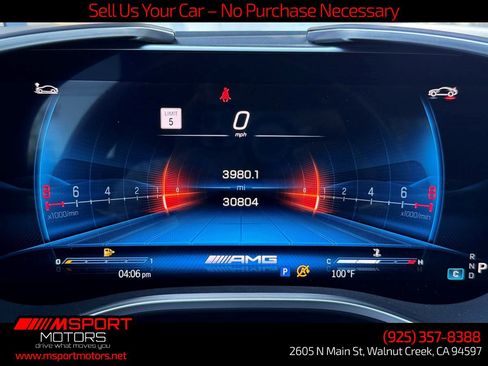 Used 2022 Mercedes-Benz SL 55 AMG 4MATIC w/ AMG Night Package II image 8