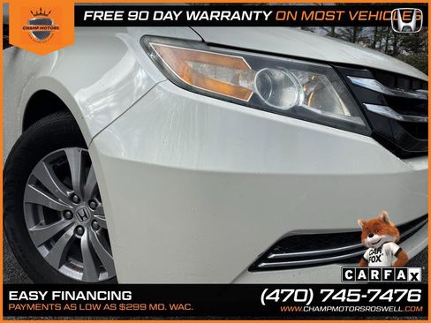 Used 2015 Honda Odyssey EX-L image 7