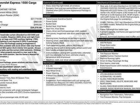 Used 2014 Chevrolet Express 1500 image 10