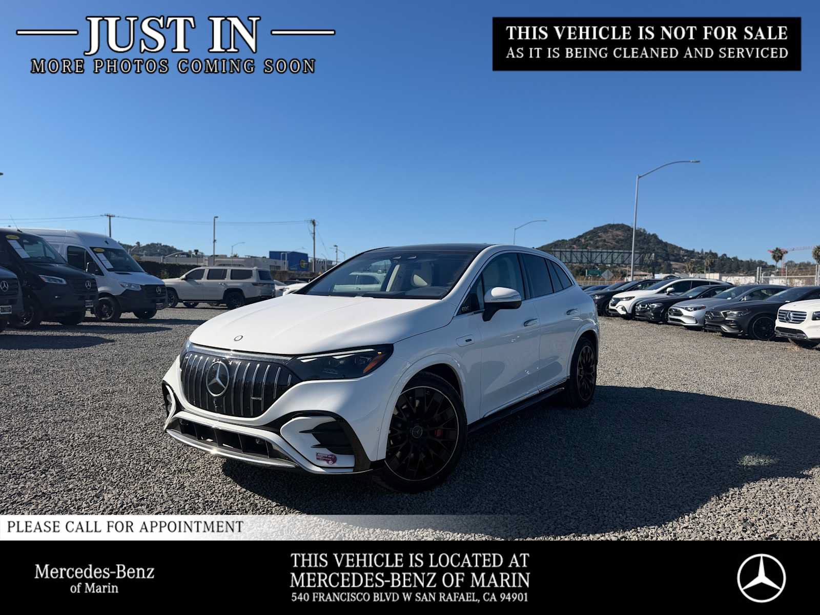 Used 2024 Mercedes-Benz EQE AMG 4MATIC SUV image 1