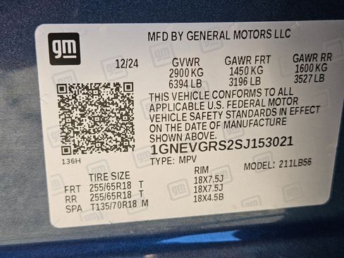 Used 2025 Chevrolet Traverse LT AWD/4WD image 34
