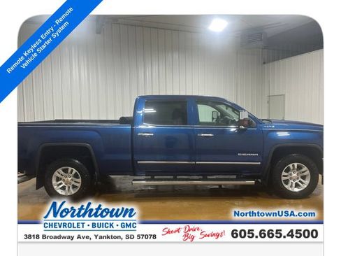 Used 2015 GMC Sierra 1500 SLT w/ SLT Crew Cab Value Package AWD/4WD image 7