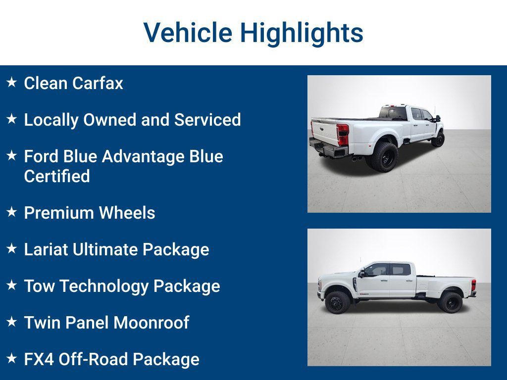 Used 2023 Ford F450 Lariat w/ Lariat Ultimate Package AWD/4WD image 3