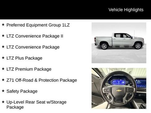 Certified 2022 Chevrolet Silverado 1500 LTZ w/ LTZ Premium Package image 16