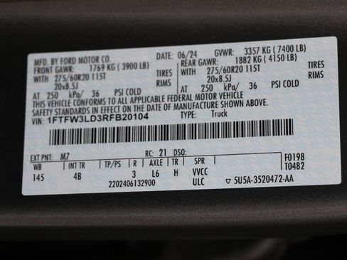 Used 2024 Ford F150 XLT w/ Equipment Group 303A High AWD/4WD image 32