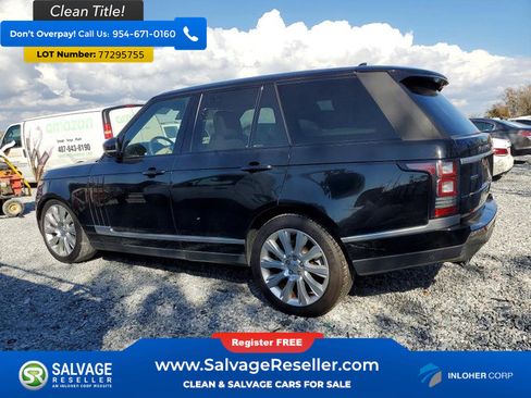 Used 2016 Land Rover Range Rover Supercharged AWD/4WD image 3