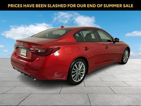 Used 2022 INFINITI Q50 Luxe w/ Cargo Package AWD/4WD image 8